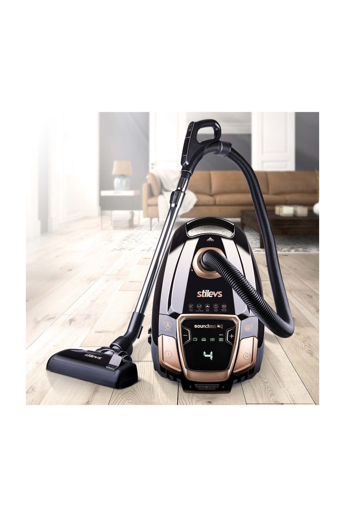 Stilevs Soundless 700 W Toz Torbalı Süpürge Ürün Resmi