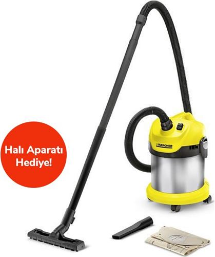 Karcher WD 2 Premium Basic + Aparat Hediyeli 1000 W Islak Kuru Süpürge Ürün Resmi