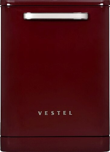 Vestel BM-500 Retro Bordo 5 Programlı Bulaşık Makinesi