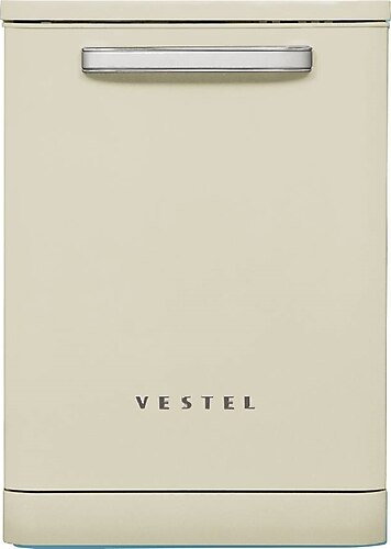 Vestel BM 5001 Retro Bej 5 Programlı Bulaşık Makinesi