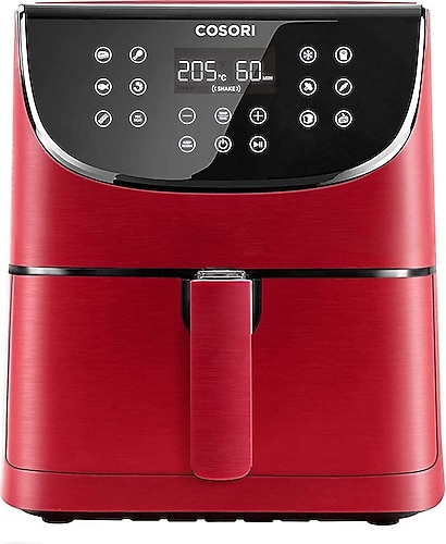 Cosori Premium XXL Airfryer 5.5 lt Yağsız Kırmızı Fritöz
