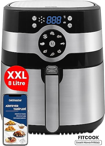 Goldmaster Fitcook GM7455 8 lt Yağsız Fritöz