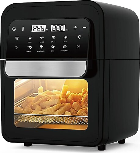 citylifo Airfryer Fritöz Air Fryer Pişirici 6 Lt Yağsız Fritöz Dokunmatik Ekran Hava Ile Kızartma Izgara AF536T