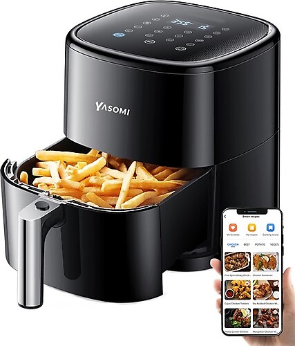 Yasomi Y22 Airfryer 5 lt Yağsız Fritöz