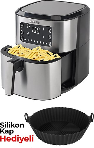 Lorenzo - Air Force Airfryer 6,5 L Fritöz