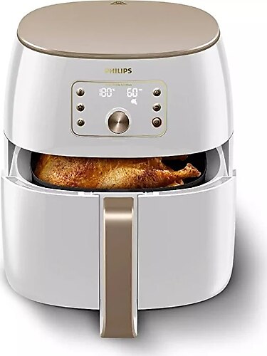 Philips Airfryer Yeni Nesil Geniş Hazneli Yağsız Hava Fritözü Xxl Premium Gold