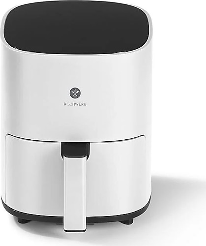 Kochwerk DS00304 Dijital Hot Air Fryer Beyaz 3 lt Yağsız Fritöz