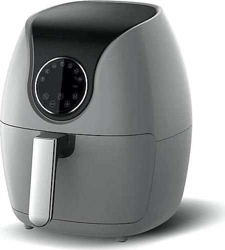 Qich Air Fryer 5 lt Gri Yağsız Fritöz