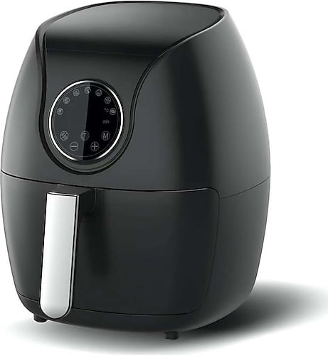 Qich Air Fryer 5 lt Siyah Yağsız Fritöz