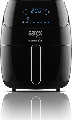 Sarex Easy Fit 5 lt Siyah Yağsız Fritöz