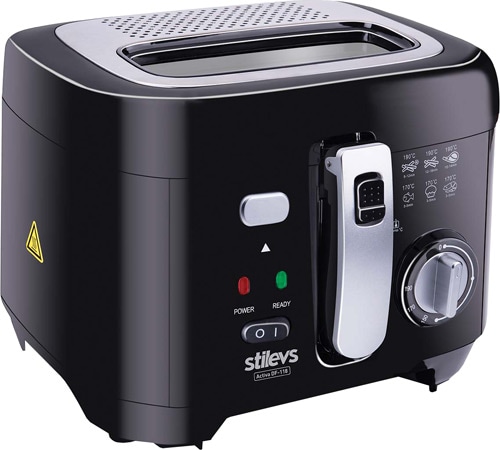 Stilevs Active DF-118 Siyah Fritöz