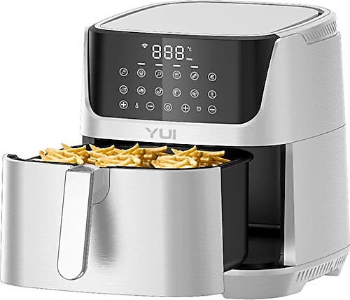 Yui Maxifry Pro Smart Airfryer M25 5.5 lt Yağsız Beyaz Fritöz
