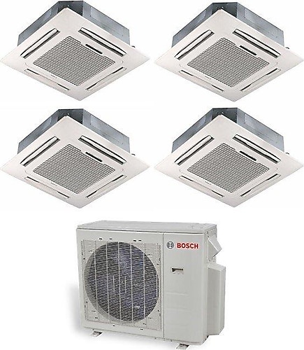 Bosch Multi Kaset Tipi Inverter Klima 36000 BTU 1 Dış + 4 İç Ünite (12+12+12+12)