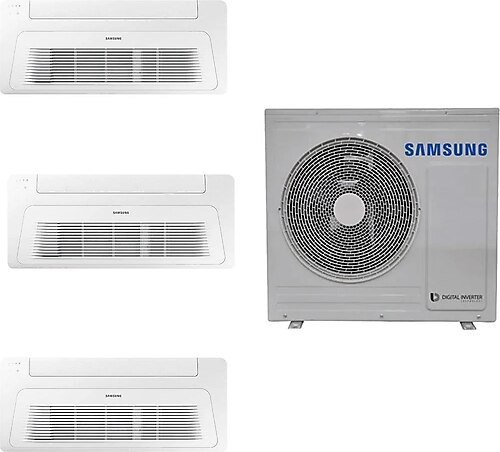 Samsung Wind Free Multi AJ068TXJ3KH/EA Tek Yön Kaset Klima 6.8 kW 1 Dış + 3 İç Ünite (9+9+9)