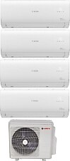 Bosch Multi Split İnverter Klima 36000 Btu 1 Dış + 4 İç Ünite 12000 + 12000 + 12000 + 1200Btu