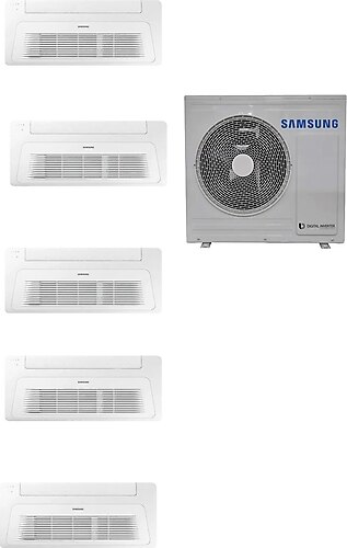 Samsung Wind Free Multi Tek Yön Kaset 1+5 Sistem (AJ140TXJ5KH/EA) 9+9+9+12+18 Btu İç 14,0 kw Dış Üni