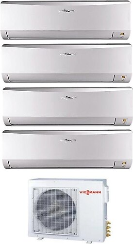 Viessmann Multi Duvar Tipi Klima (4+1 Sistem 9+9+12+12 İç Ünite 8 Kw Dış Ünite(Montaj Hariç)