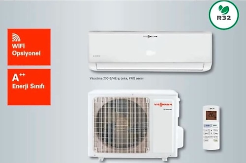 Viessmann WS2046MEN2 220-S/HE Pro 18000 BTU Inverter Duvar Tipi Split Klima