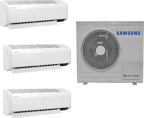 Samsung Wind Free Multi 1+3 AJ068TXJ3KH/EA 9+9+12 İç 6,1 kw Dış Ünite