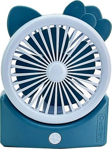 Coverzone Taşınabilir 3 Kademeli Micro USB Şarjlı CV-1311 16cm Mini Vantilatör Mini Fan