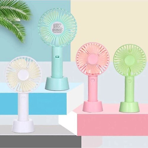 PEMBECİN Şarjlı El Vantilatör Fan El Fanı Portatif Pratik Soğutucu Serinletici Masa Usb Mini Fan