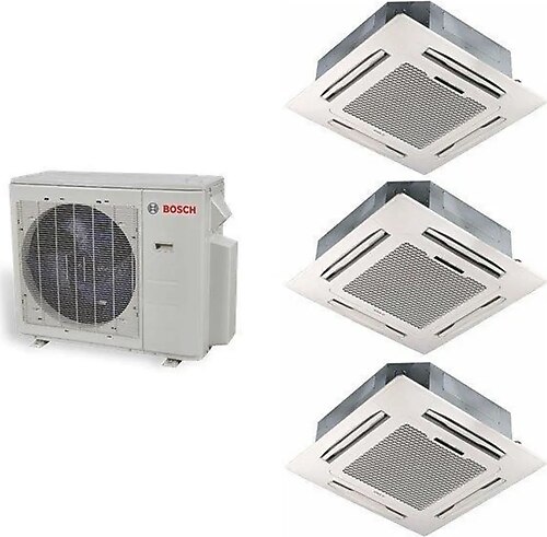Bosch Multi Kaset Tipi İnverter Klima 36000 Btu 1 Dış + 3 İç Ünite 12000 + 18000 + 18000 Btu