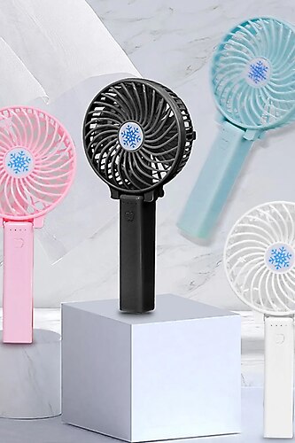 obrigado USB Girişli El Üstü Serinletici Hava Soğutucu Fan Pratik Taşınabilir Şarjlı Vantilatör Yeni Nesil