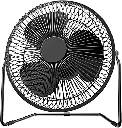 HADRON Mini Vantilatör Fan Usb Metal 18x18 Cm