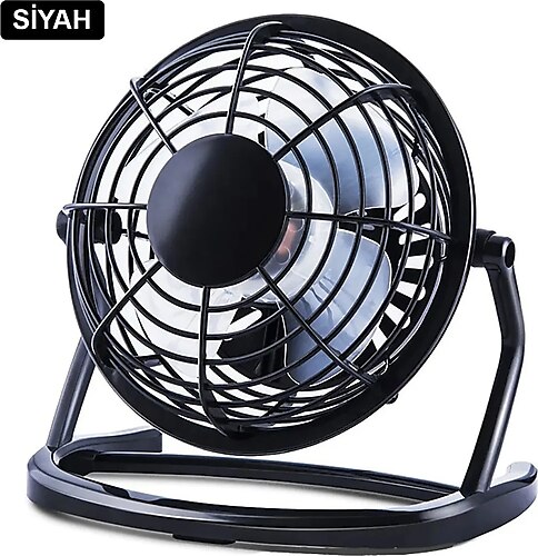 YNS İLETİŞİM Masaüstü Sessiz Mini Usb Fan Soğutucu Serinletici Küçük Ayaklı Vantilatör