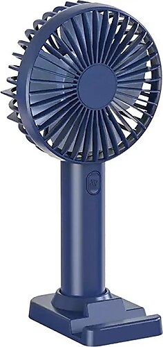 ANADOLU PARS Elde Taşınabilir Mini Fan Usb Şarjlı 3 Modlu Tel. Standlı Masa Üstü Vantilatör Concord CF-04