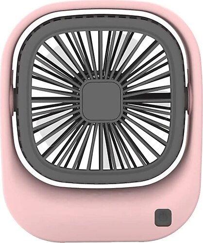 Aksesuarcı Soğutucu Usb Şarj Edilebilir Oynar Başlık, Masaüstü Mini Fan, Taşınabilir Ofis Ev Fanı