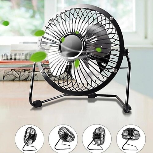 PEMBECİN Masa Üstü Usb Fan Soğutucu Vantilatör Klima Metal Serinletici Fan