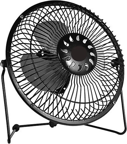 5DM Büyük Boy Masaüstü Usb Girişli Fan Taşınabilir Metal Mini Vantilatör Serinletici - 20 Cm