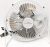 General Home Metal 6 Inç Usb Fan Beyaz