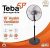 Teba 18 Inc 5 Metal Pervaneli Ev Ve Iş Yeri Sanayi 70 Watt Hızlı Vantilatör